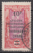 UBANGI-CHARI     SCOTT NO  80     USED         YEAR  1927 - Used Stamps