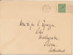 Great Britain Cover Sent To Switzerland Putney S. W. 10-2-1928 Single Franked - Briefe U. Dokumente