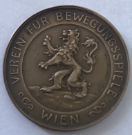 Medaille. Verein Fur Bewegungsspiele Wien. 32mm - Professionali / Di Società