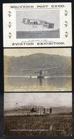 AVIATORS 1903-13 Range Of Cards Incl. Wilbur Wright's Aeroplane In Flight, Two Types Of British Aircraft, Hydro Aeroplan - Unclassified