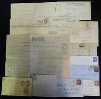 CUMBRIA Miscellany Incl. 1803 Gunpowder Order Ex Tilberthwaite, Kendal 1824-25 (6), Whitehaven Sorting Tender 1883, Good - Other & Unclassified