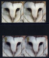 2000 Millenium Projects 19p Barn Owl Imperf Pair UM, SG.2125a. (2) Cat. £1800 - Other & Unclassified