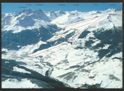 MARTEGNAS RADONS GR Skigebiet Savognin Cunter Riom Parsonz Salouf Stanegg Tigignas Somtgant Malmigiucr 1987 - Cunter