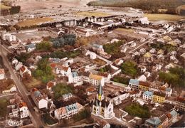 57-SARREGUEMINES- VUE  AERIENNE , DE LA VILLE QUARTIER DE LA RIVE DROITE DE LA SARRE - Sarreguemines