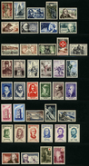 FRANCE - ANNEE COMPLETE 1956 - YT 1050 à 1090 ** - 41 TIMBRES NEUFS ** - 1950-1959