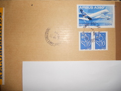 France , Poste Aerienne Lettre Recommande De Paris 2008 Pour Passy - 1960-.... Brieven & Documenten