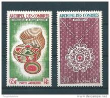 Colonie  Comores PA De 1962  N°8 Et 9  Neuf ** - Airmail