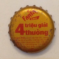 Vietnam Coca Cola Fanta Big Promotion With 4 Millions Prizes / Used Bottle Crown Cap / Kronkorken / Capsule / Chapa - Casquettes