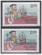 FRANCE  VARIETE  N° YVERT  2307  JACQUES CARTIER NEUFS LUXE - Unused Stamps