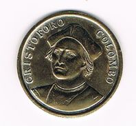 ) PENNING  CRISTOFORO COLOMBO  - TRANS MARE CURRUNT - Monete Allungate (penny Souvenirs)