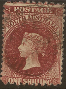 SOUTH AUSTRALIA 1876 1/- Brown SG 142 U #ABG178 - Usati