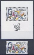 ** Slovaquie 1994 Mi 202+Bl.2, (MNH) - Nuovi