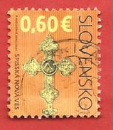 SLOVACCHIA SLOVENSKO USATO - 2010 - Virgin Mary In Spišska Nova Ves - 0,60 € - Michel  SK 628 - Used Stamps