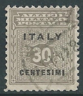 1943 OCCUPAZIONE ANGLO AMERICANA SICILIA 30 CENT - R13-7 - Occ. Anglo-américaine: Sicile