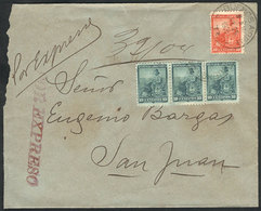 ARGENTINA Express Cover Sent From Buenos Aires To San Juan On 25/JUL/1905, Fran - Andere & Zonder Classificatie