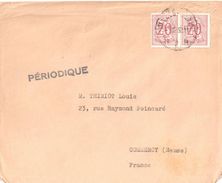 4074 Belgique Imprimé PERIODIQUE Destination France Commercy Meuse 20 C Lion Blason Ob 1 12 1952 - Covers & Documents