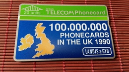 Landis & Gyr Phonecard 009 C 00139 Low Number Rare - BT Engineer BSK Service : Emissions De Test