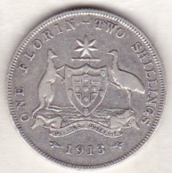 Australie , 1 Florin 1913  L (LONDRES) , George VI, En Argent - Florin