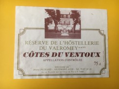 5166 -Réserve De L'Hôstelletie Du Valromey Côtes Du Ventoux - Côtes Du Ventoux