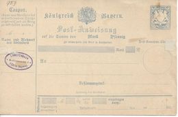 Bavaria 1880 Post-Anweieung (*) A 24 - Altri & Non Classificati