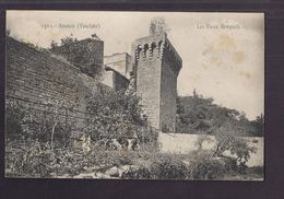 CPA 84 - ANSOUIS - Les Vieux Remparts - TB PLAN EDIFICE Château - Ansouis