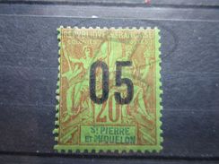 VEND BEAU TIMBRE DE SAINT-PIERRE ET MIQUELON N° 97 , XX !!! - Unused Stamps