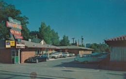 Reno Nevada, Mary's Motel, Lodging, Jaguar Auto, C1960s Vintage Postcard - Reno