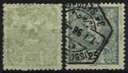 PORTUGAL, AF 128, 131: Yv 126, 130, Recto-verso, Used, F/VF - Unused Stamps