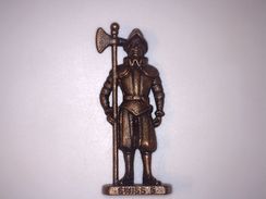 FIGURINE KINDER METAL SOLDAT SWISS (suisse) N°5 - Figurillas En Metal