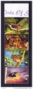 SAINTE LUCIE 2001 SG 1242/5 ** MNH .  (5R77A) - Moineaux