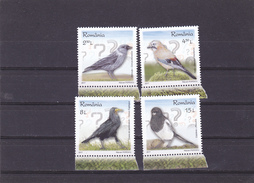 INTELLIGENT BIRDS,FULL SET, 2017 MNH,ROMANIA. - Nuovi