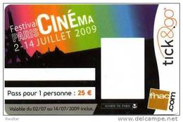 @+ Carte Festival Cinéma Paris 2009 - Uniquement Pour Collection - Cinécartes