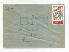 POLOGNE LETTRE POUR LA FRANCE 1971 - Machines à Affranchir (EMA)