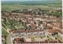 CPSM  En Avion Au Dessus De.....BRETIGNY Sur ORGE 91 Le Quartier De La Gare - Bretigny Sur Orge