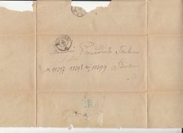 CLOSED LETTER, SENT FROM PLOIESTI TO BUZAU, 1888, ROMANIA - Lettres & Documents