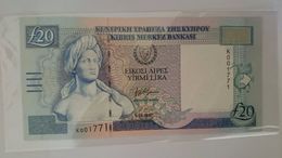 Cyprus 1997 20 Pounds UNC - Zypern