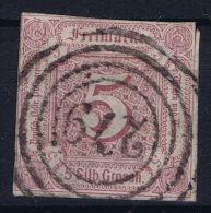 Thurn Und Taxis   Mi Nr 18 Obl./Gestempelt/used Cancel 279 - Oblitérés