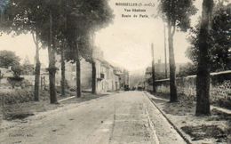 CPA - MOISSELLES (95) - Aspect De L'Entrée Du Bourg Et De La Route De Paris En 1914 - Moisselles