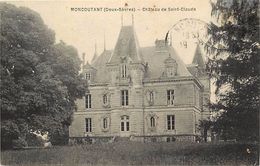 - Depts Div.-ref-UU05- Deux Sevres - Montcoutant - Chateau De Saint Claude - Chateaux - - Moncoutant