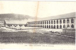 SAINT-ZACHARIE -USINE DE CERAMIQUE 3250   CARTE ANIMEE - Saint-Zacharie