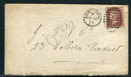 Grande Bretagne - Enveloppe De Londres En 1878 - Ref S12 - Briefe U. Dokumente