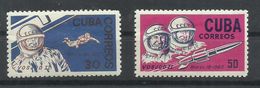 CUBA YVERT  839/40   MH  * - Unused Stamps