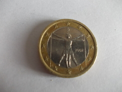 Monnaie Pièce De 1 Euro De Italie Année 2002 Valeur Argus 3 € - Italien