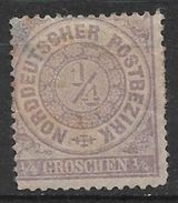 Confederation De L'Allemagne Du Nord Oblitérér, No: 1, Coté 18 Euros, Y &T, USED - Mint