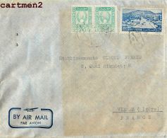 LETTRE LIBAN MICHEL S. MAKHAT BEYROUTH SYRIE BEIRUT LEBANON STAMP TIMBRE LIBANAISE SYRIA DAMAS - Libanon