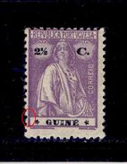 ! ! Guinea - 1914 Ceres 2 1/2 C (CLICHÉ CCCXXIX) - Af. 148 - MH - Nuovi