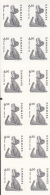 Denmark MNH Scott #1464a Booklet Of 12 6.50k Statue Of Queen Dagmar Ribe 1300th Ann - Neufs