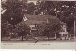 Cpa  Connakry  Le Service Du Port - French Guinea