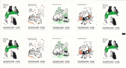 Denmark MNH 2016 Booklet Of 10 2 Each Of 5 8k Children's Songs - Nuovi