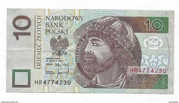 Monnaie - Billet - Pologne - Narodowy - Bank Polski - Polski - 10 - Dziesiec Zlotych - Altri & Non Classificati